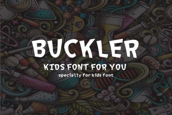 Buckler Font for Handmade Creations