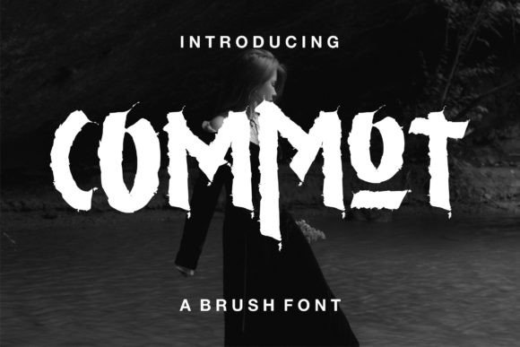 Commot: A Modern Display Font for Editorial Design