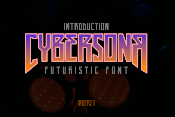 Cybersonr Display Font for Bold Web Design