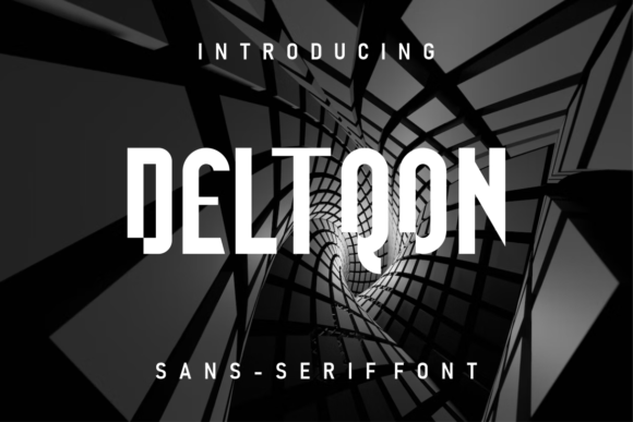 Deltqon Display Font Review