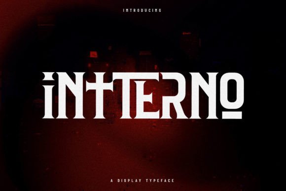 Intterno Font for Web Design and Brand Identity