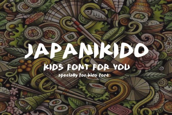 Japanikido: A Whimsical Display Font for Modern Editorial Design