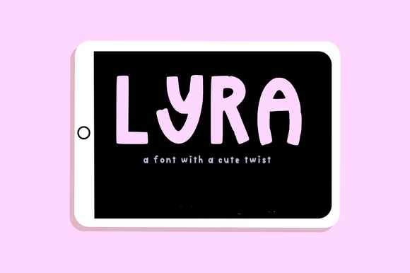 Lyra: A Playful Display Font for Digital Branding
