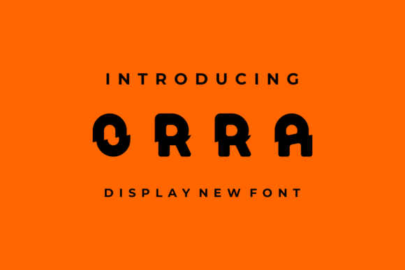 Orra Font for Handmade Creations