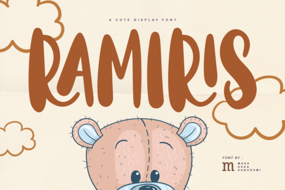 Ramiris: A Playful Display Font for Modern Campaigns