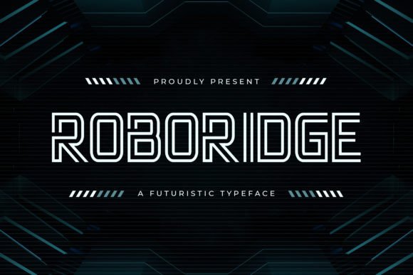 Roboridge: A Futuristic Display Font for Editorial Design