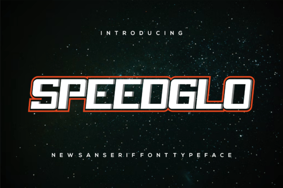 Speedglo: A Bold Display Font for Editorial Design