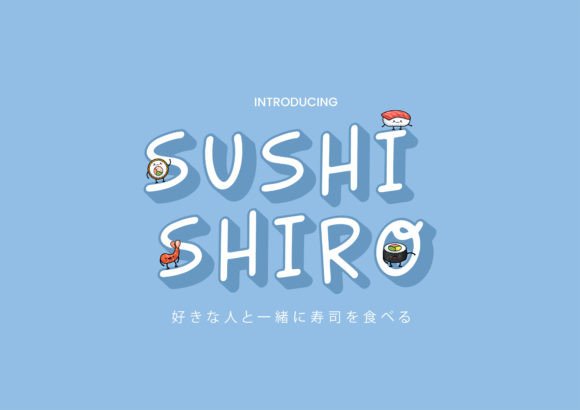 Sushi Shiro Font for Web Design