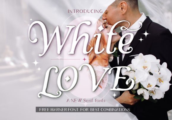 White Love: A Timeless Display Font for Modern Branding